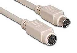 Cable de Extension PS2 1.8Mts para Teclado y Mouse AGOTADO