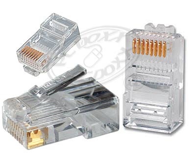 Paquete de Conector de Red RJ45 5 Unidades